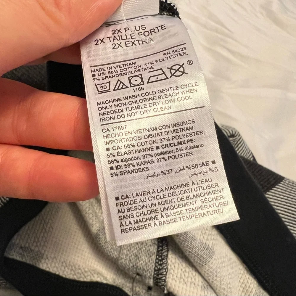 Old Navy Black & White Checkered Pajama Pants | Lounge Sleepwear | Size 2X